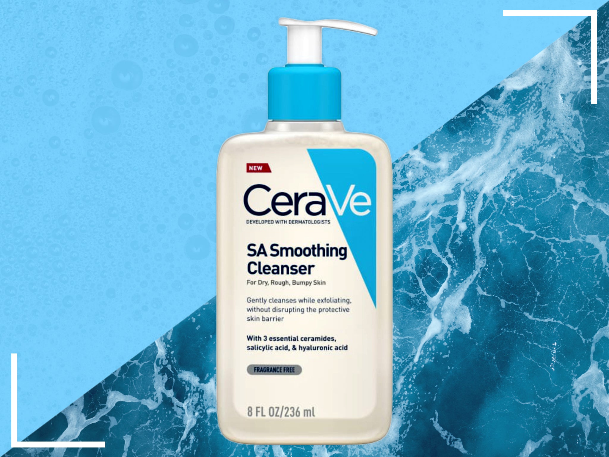 CeraVe s SA smoothing cleanser cleared up my acne in two weeks